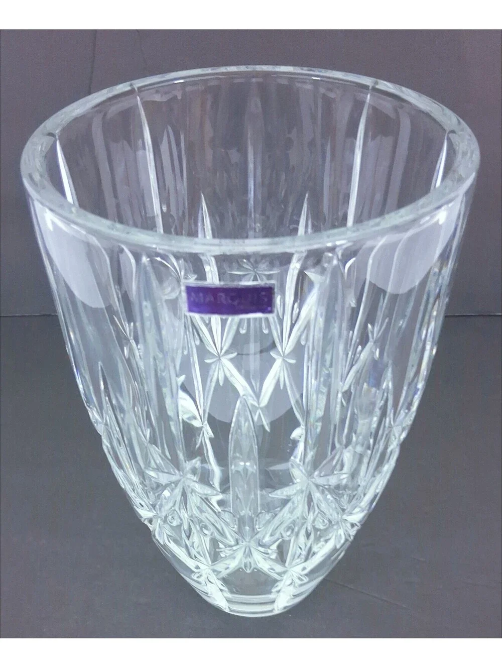 SPARKLE Crystal Vase 23cm/9in Marquis by WATERFORD Made In Germany 6609118240019